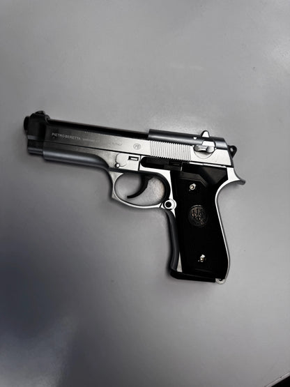 Silver M92 Beretta Airsoft Toy Gun – Realistic, Durable & Fun for Airsoft Enthusiasts